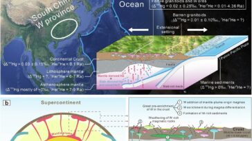 Le rôle caché de Mantle dans la formation de tungstène bouleverse les théories géologiques de longue date