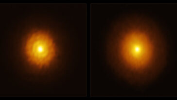 Les astronomes trouvent un géant caché dans le «brouillard» autour d'une jeune star