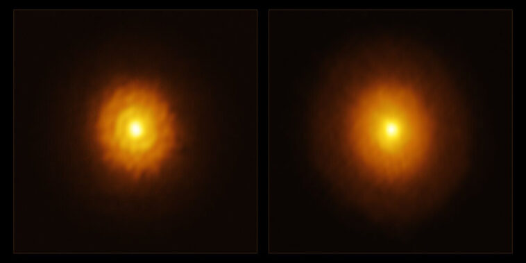 Les astronomes trouvent un géant caché dans le «brouillard» autour d'une jeune star