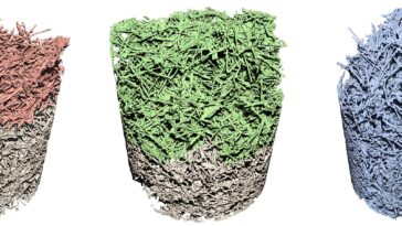 Les images 4D montrent que les dégâts du bouclier thermique sur le vaisseau spatial descend sous la surface