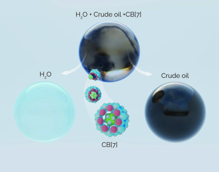 Les molécules creuses extraire sélectivement le cyclohexane pour la séparation des hydrocarbures plus verte