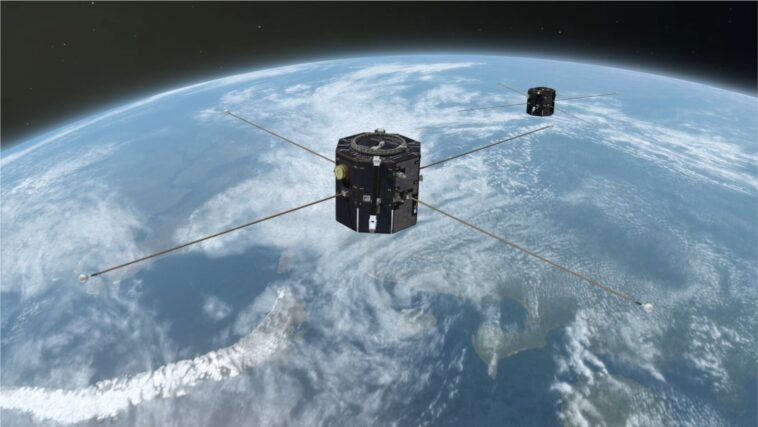 Les traceurs Mission à double satellite se prépare à explorer la reconnexion magnétique à la pointe de la Terre Les traceurs Mission à double satellite se prépare à explorer la reconnexion magnétique à la pointe de la Terre