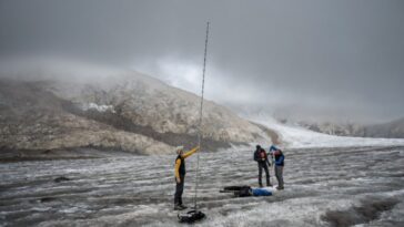Meltdown: les glaciers suisses ont frappé le point de basculement annuel des semaines plus tôt