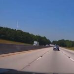 Fireball in South Carolina. Screenshot from Facebook video posted by Kathryn Rose Farr on 26 Jun 2025