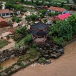 Quatre tués comme fortes pluies, les inondations trempent le nord de la Chine