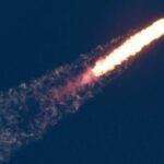 Rising Rocket lance lié à l'éclairage de la couche d'ozone