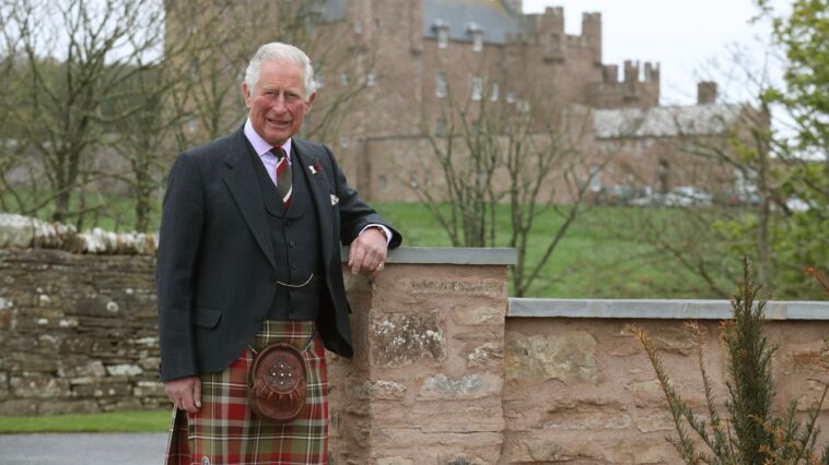 À l'intérieur du château de Mey, le roi écossais du roi Charles a hérité de sa grand-mère