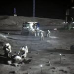 Avocation des habitats lunaires avec génération d'énergie thermoélectrique