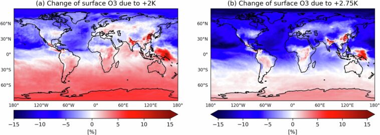 Chaleur, stress végétal et ozone: comment le changement climatique modifie l'air Chaleur, stress végétal et ozone: comment le changement climatique modifie l'air