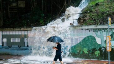 Hong Kong a frappé par des inondations après une vague de troubles de la pluie