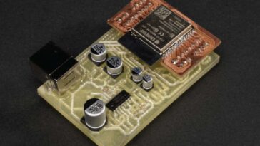 L'électronique imprimée en 3D peut se dissoudre dans l'eau pour un recyclage rapide