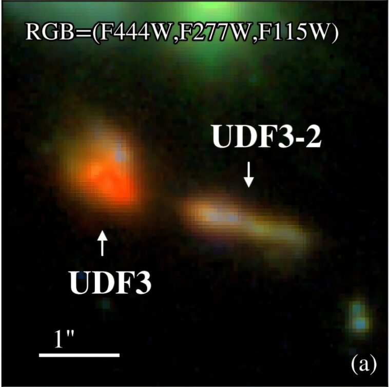 L'enquête en ciel profond détecte une paire de galaxies émettant des rayons X
