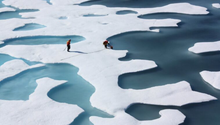 L'étude trouve un ralentissement temporaire de la fusion de la glace de mer arctique