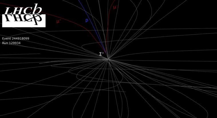 La collaboration LHCB observe la désintégration de Baryon ultra-rare