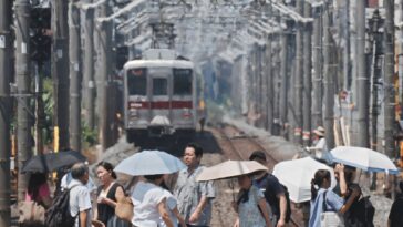 Le Japon établit une nouvelle température record élevée de 41,8c