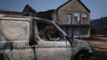 Le Portugal compte le coût de son plus grand incendie de forêt