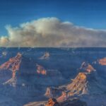 Le feu du Grand Canyon fait rage, un mois sur