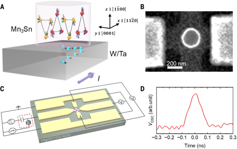 Les antiferromagnets surpassent les ferromagnets dans les opérations de mémoire ultrafast et économes en énergie