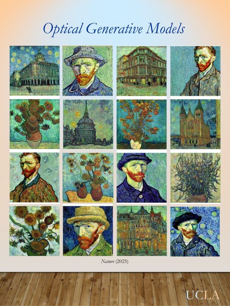 Les chercheurs pionniers des modèles génératifs optiques, inaugurant une nouvelle ère d'IA générative durable