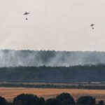 Les incendies de forêt meurtrières font rage à travers l'Espagne comme zone record des terres brûlées