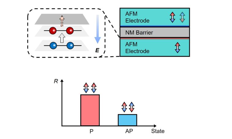 Les jonctions de tunnel antiferromagnétiques contrôlées par interface offrent un nouveau chemin pour les spintroniques de nouvelle génération Les jonctions de tunnel antiferromagnétiques contrôlées par interface offrent un nouveau chemin pour les spintroniques de nouvelle génération