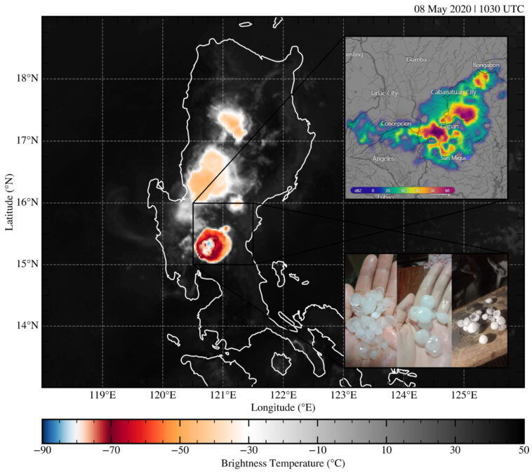 Les journées chaudes font la météo glacée, les philippines sont les découvertes de l'étude