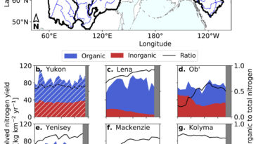 Les rivières arctiques offrent un azote moins vital car le changement climatique modifie la chimie de l'eau