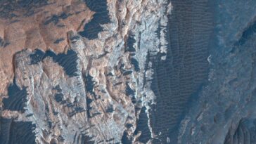 Mineral riche en fer sur Mars offre des preuves de récents changements volcaniques et thermiques