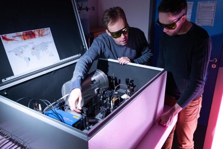 Nouvelle station de mesure au Brésil: la technologie quantique étend le réseau mondial dans la recherche de matière noire Nouvelle station de mesure au Brésil: la technologie quantique étend le réseau mondial dans la recherche de matière noire