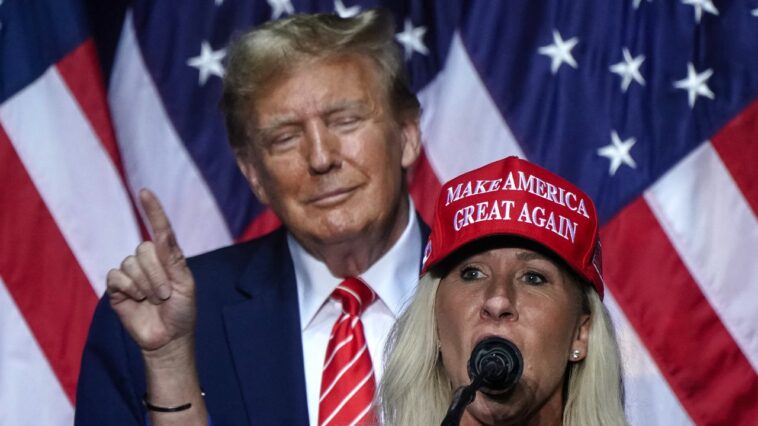 Que se passe-t-il avec Marjorie Taylor Greene?