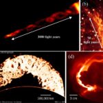 Ropes de flux magnétique tressé trouvés à la fois aux échelles de l'année humaine et légère