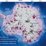 85 nouveaux lacs sous-glaciaires détectés en dessous de l'Antarctique