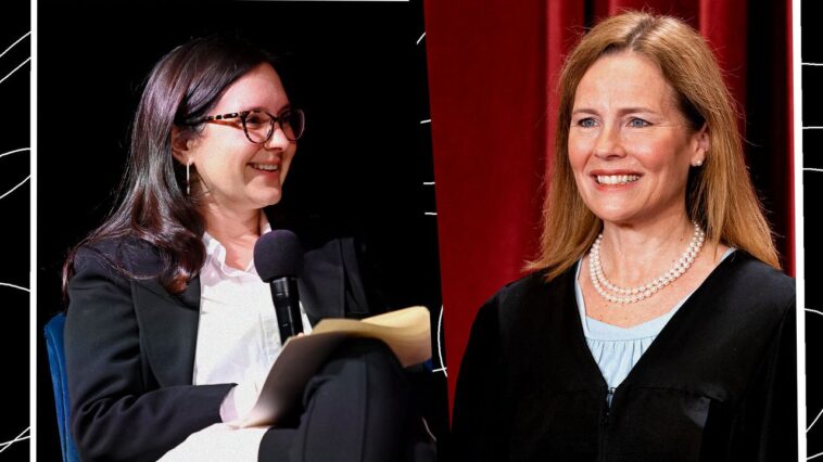 Amy Coney Barrett a déclaré à Bari Weiss qu'elle était une «grande fan» de la presse libre