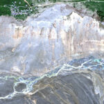 Changement climatique lié au glissement de terrain qui a enterré le village suisse