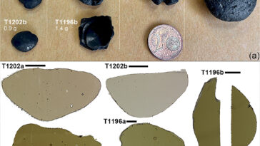 De nouvelles preuves indiquent deux groupes de Tektites australiens distincts avec des origines différentes