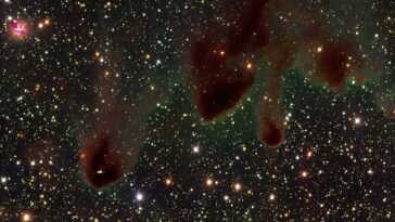 Faites comme un vaisseau spatial et parcourez la carte 3D de Gaia des pépinières stellaires