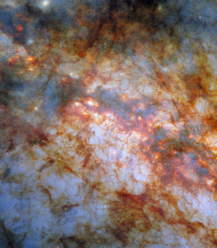 Hubble Images Heart fumant du cigare céleste