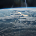 Image: Lake Balkhash vu de la Station spatiale internationale