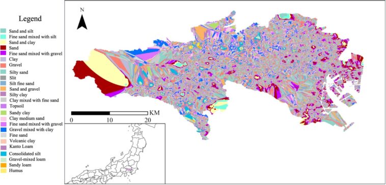 L'apprentissage automatique aiguise les cartes d'évaluation des risques de tremblement de terre pour Tokyo