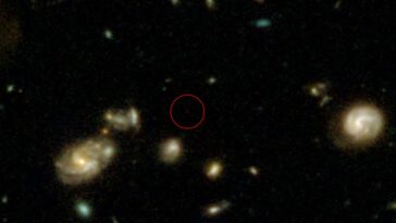 La galaxie possible repérée par JWST pourrait être la première que nous ayons jamais vue