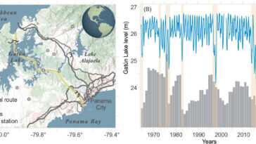 La sécheresse et les faibles niveaux d'eau pourraient ralentir le commerce mondial sur le canal de Panama