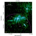 Les astronomes cartographient les structures détaillées dans un fossile radio géant dans le cluster Ophiuchus