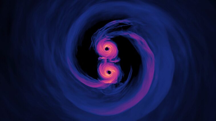 Les astronomes déterminent les nouvelles origines des lignes d'émission à double crace dans les centres galactiques