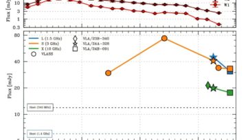 Les observations des émissions radio révèlent une sortie retardée d'un événement de perturbation des marées