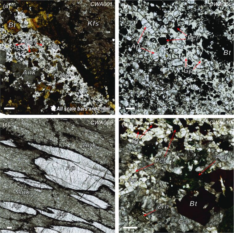 Les roches anciennes révèlent des forces révolutionnaires et des origines minérales critiques