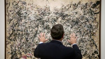 Les scientifiques identifient une couleur mystère dans l'une des peintures de Jackson Pollock