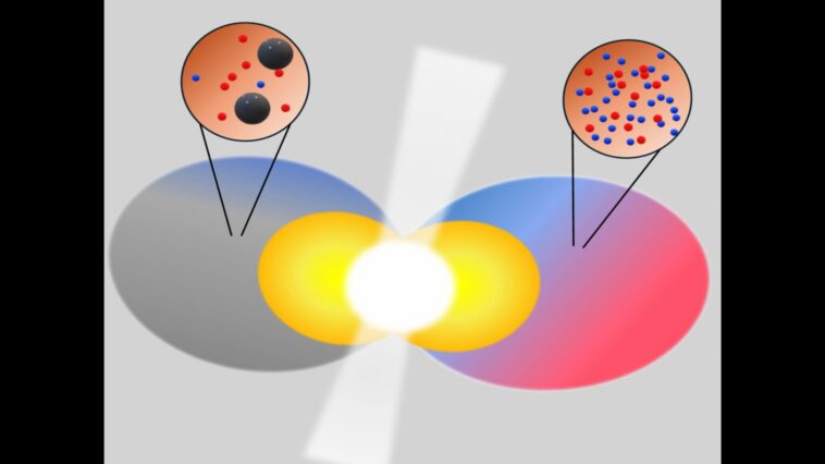 Modélisation Ejecta de fusion de Quark Star: l'étude révèle trois résultats possibles