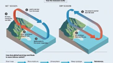 Monsoon d'Asie du Sud: l'impact dangereux du changement climatique sur les pluies de la bouée de sauvetage