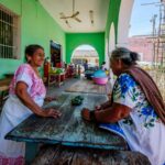Central market in Acanceh, Yucatan state, Mexico