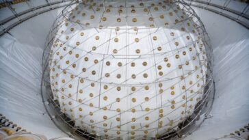 Un nouveau détecteur de neutrinos en Chine est en ligne